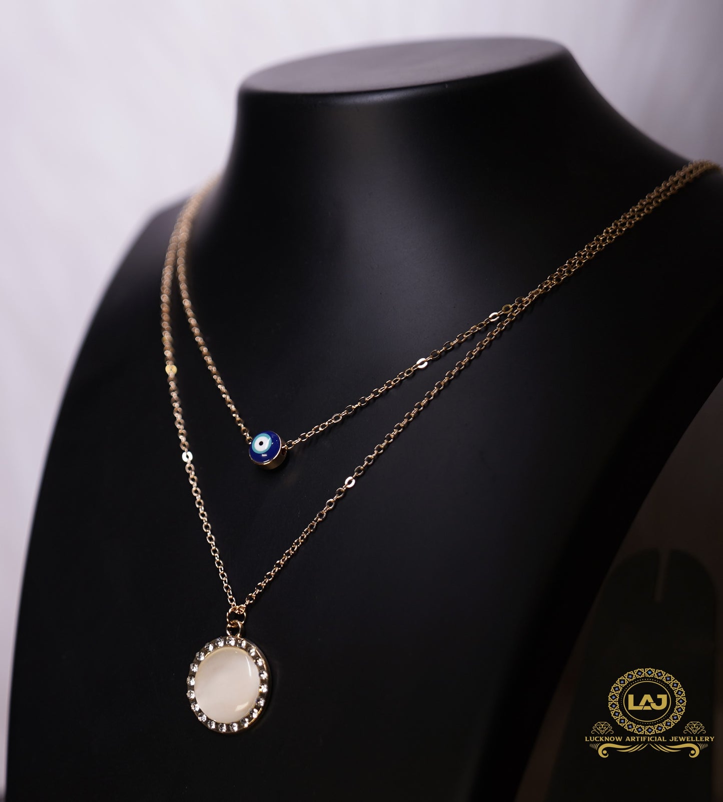 Evil Eye Round Pendant