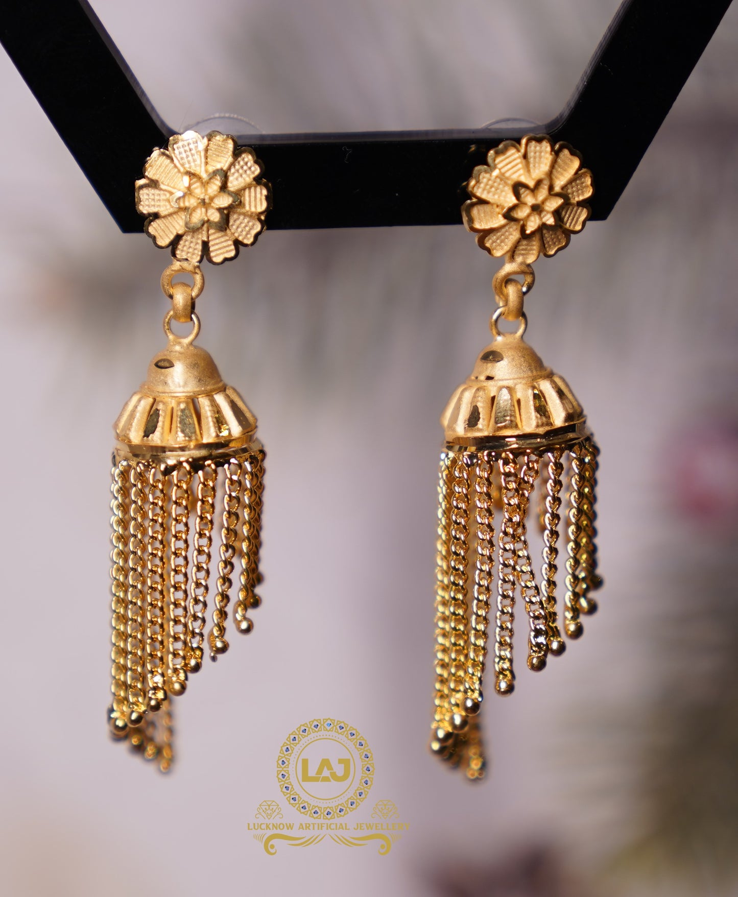 JHUMKI EARRINGS - LOOK LIKE GOLD
