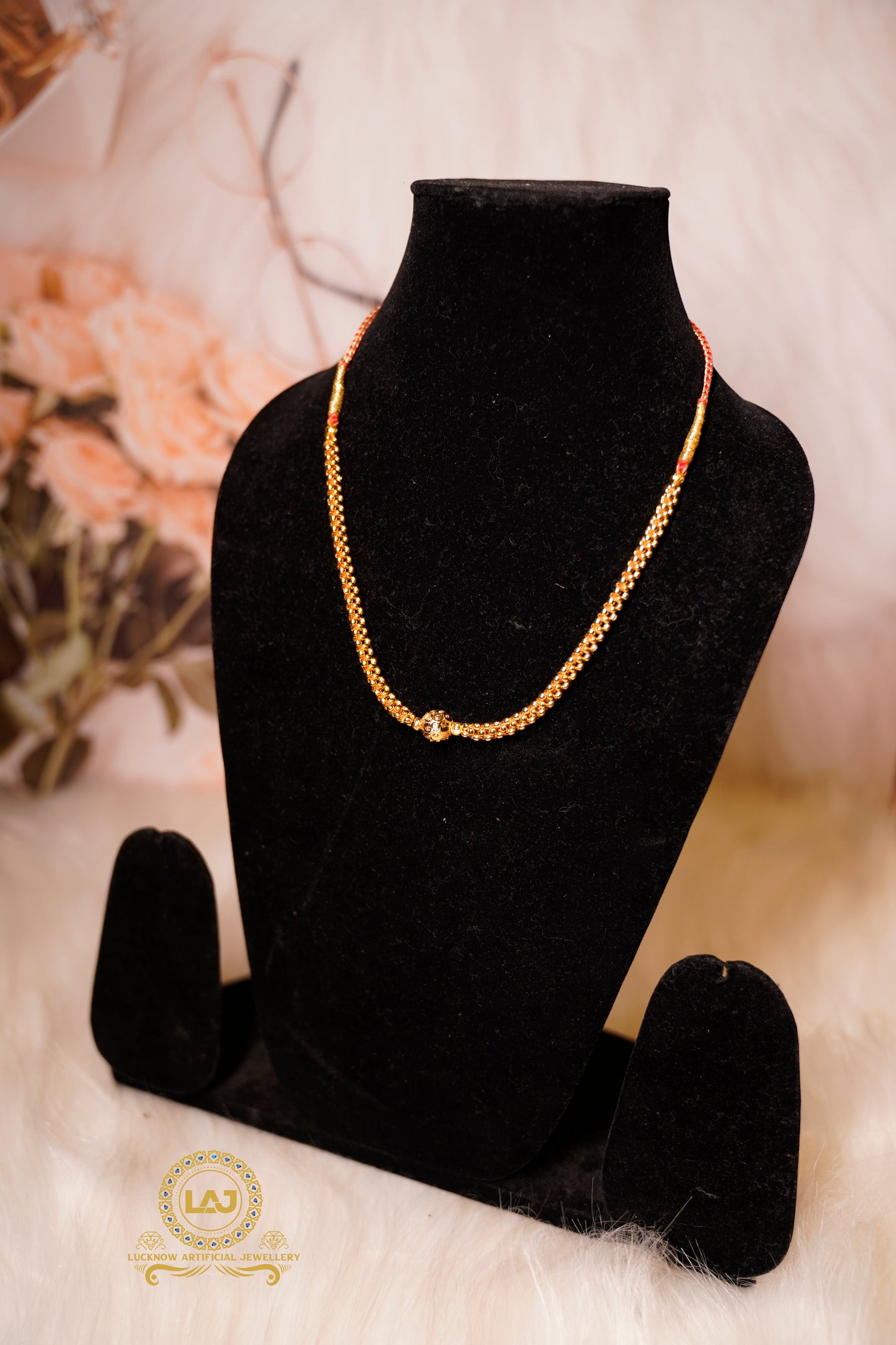 GOLDEN BEADS KANTHI - LOOK LIKE GOLD