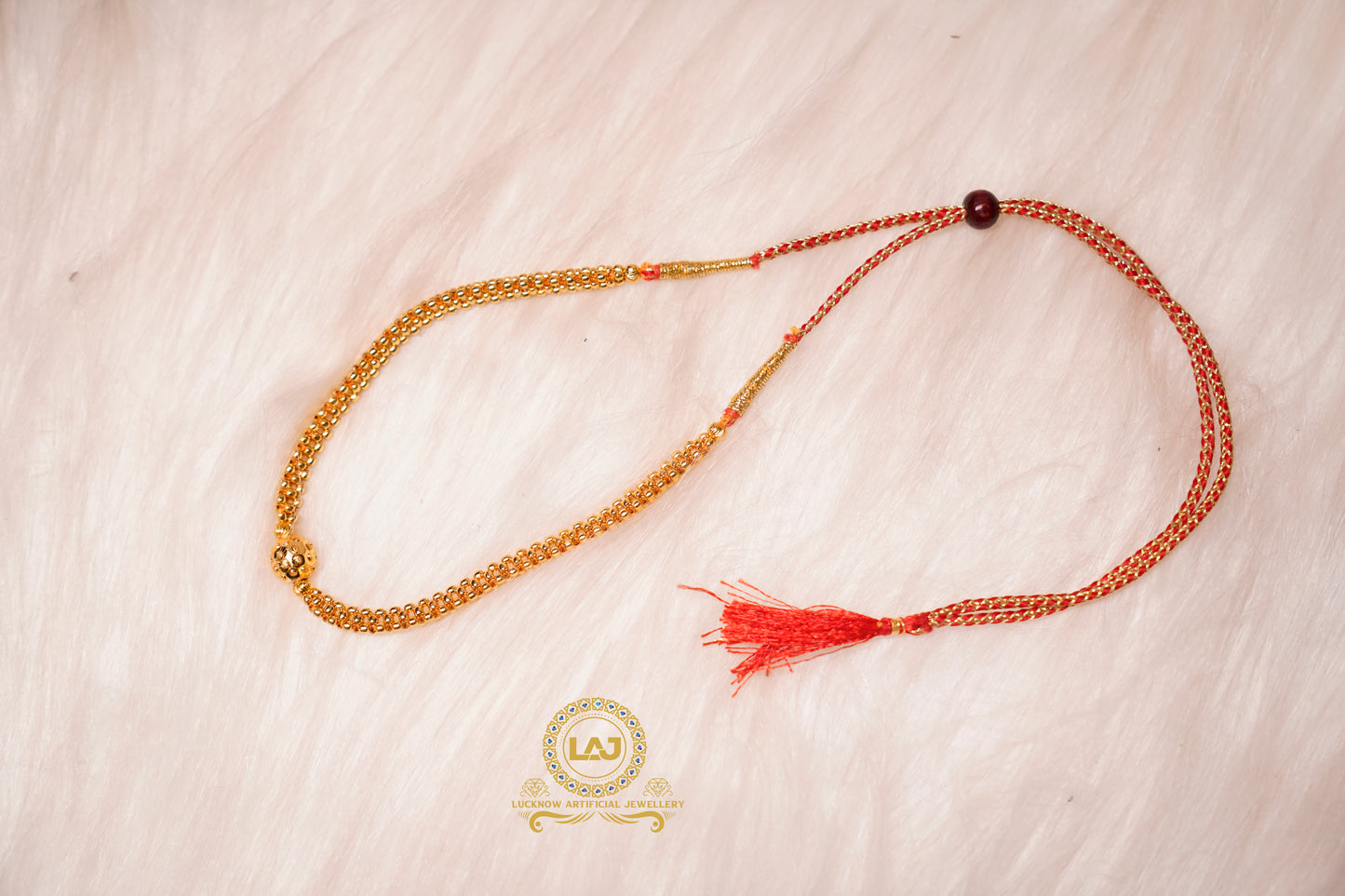 GOLDEN BEADS KANTHI - LOOK LIKE GOLD