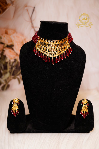 GOLDEN CHOKER - LOOK LIKE GOLD