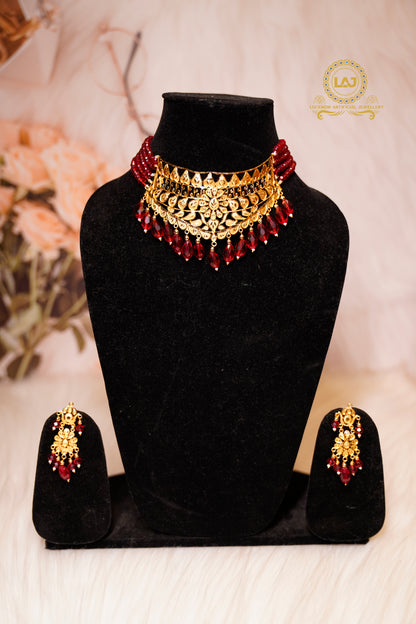GOLDEN CHOKER - LOOK LIKE GOLD