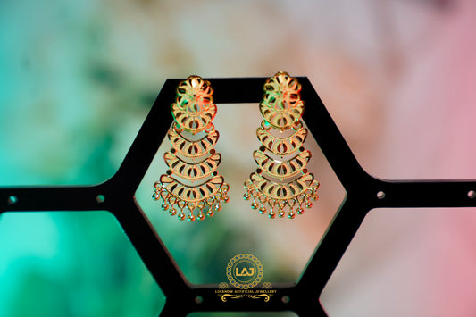 JHALA EARRINGS - LOOK LIKE GOLD