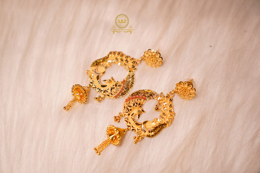 EARRINGS - LOOK LIKE GOLD