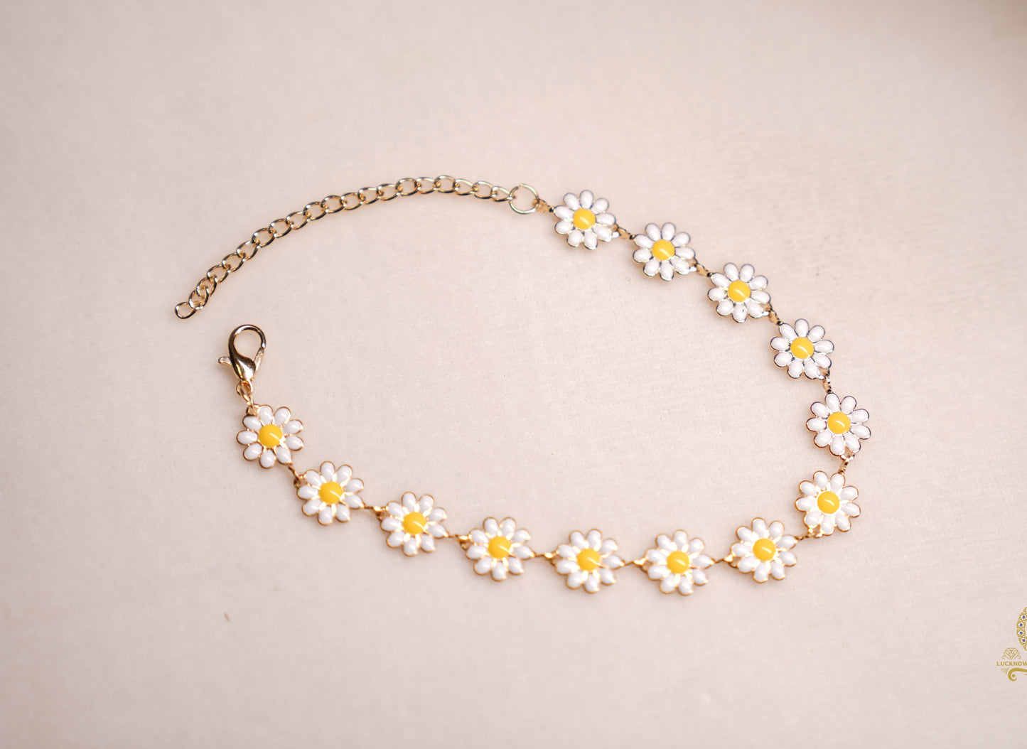 Floral Charm Bracelet