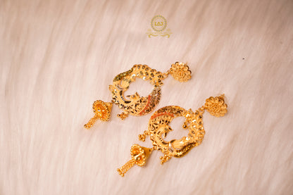 EARRINGS - LOOK LIKE GOLD