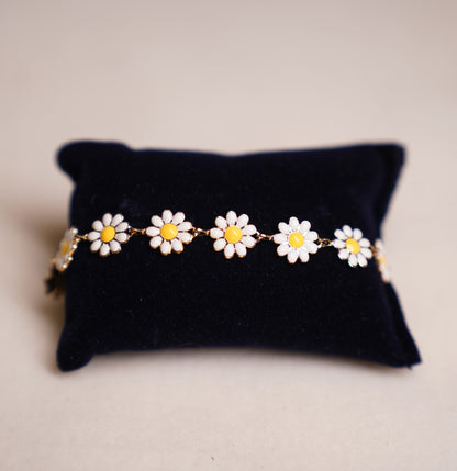 Floral Charm Bracelet