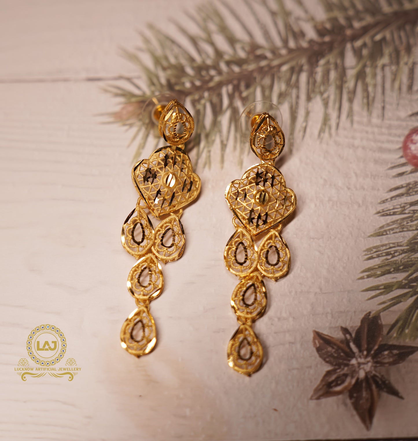 TURQUOISE CHOKER SET - LOOK LIKE GOLD