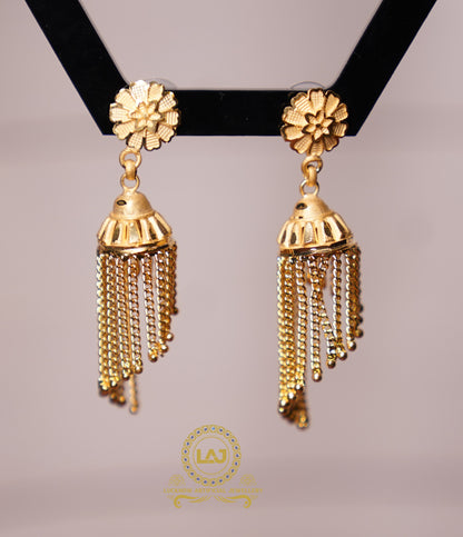 JHUMKI EARRINGS - LOOK LIKE GOLD