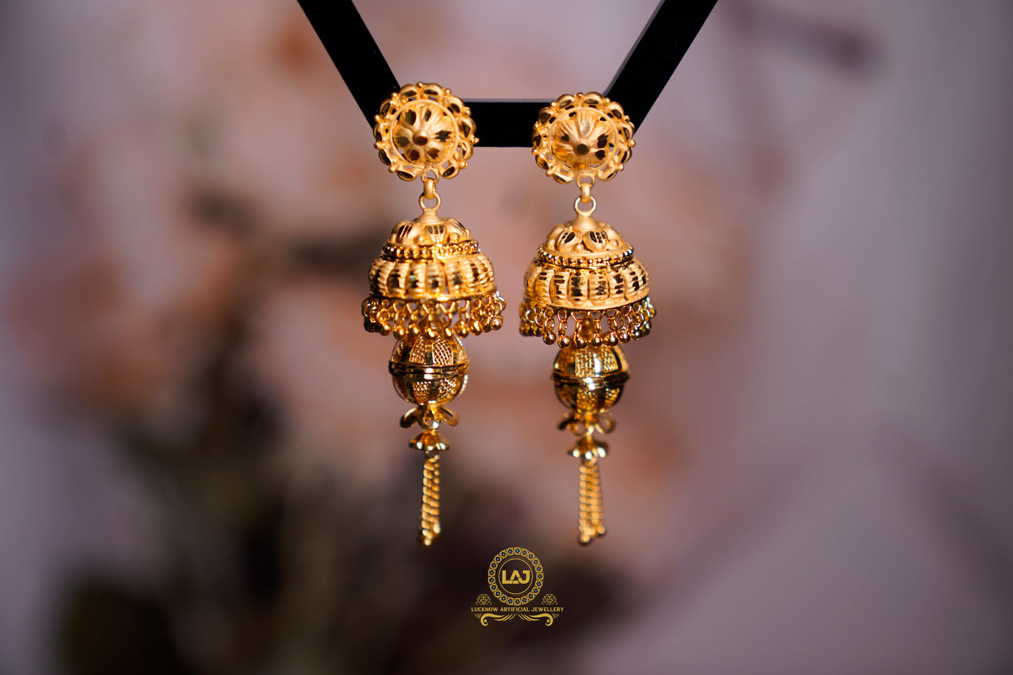 JHUMKI EARRINGS - LOOK LIKE GOLD