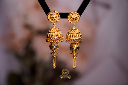 JHUMKI EARRINGS - LOOK LIKE GOLD