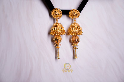 JHUMKI EARRINGS - LOOK LIKE GOLD