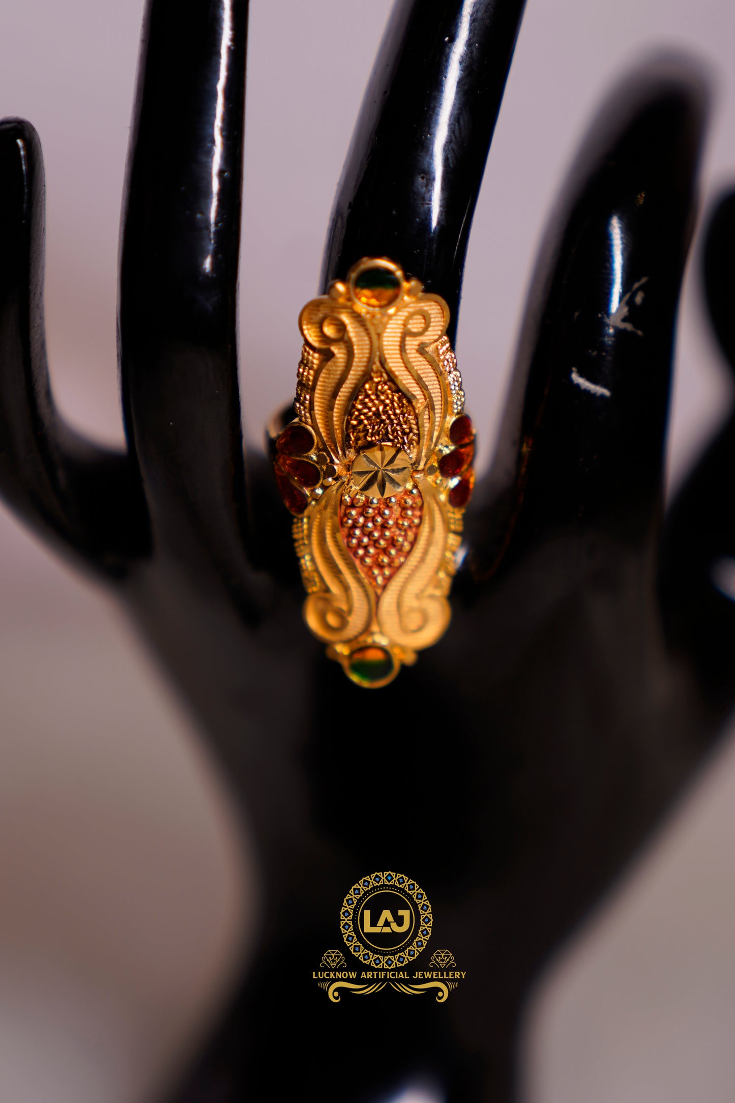 MEENAKARI RING - LOOK LIKE GOLD